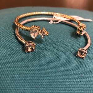 NWT BCBGeneration Cuff Bracelet set